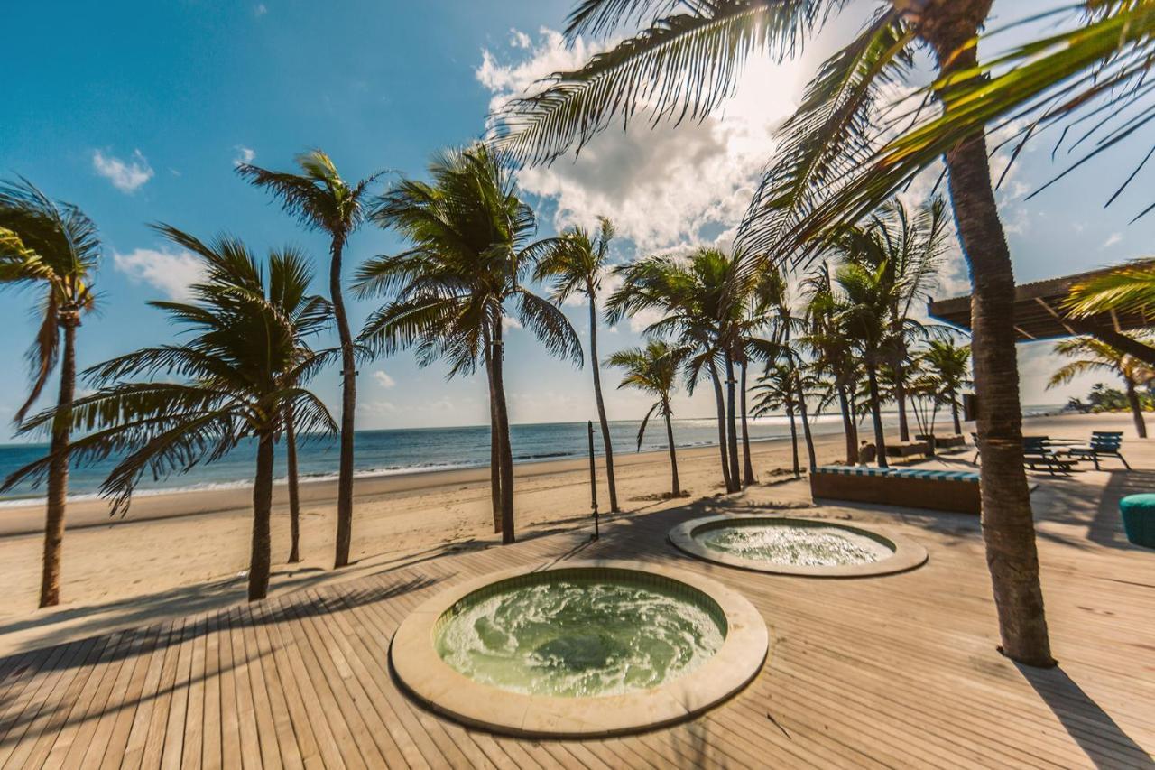 Carmel Cumbuco Resort מראה חיצוני תמונה The beach at the hotel