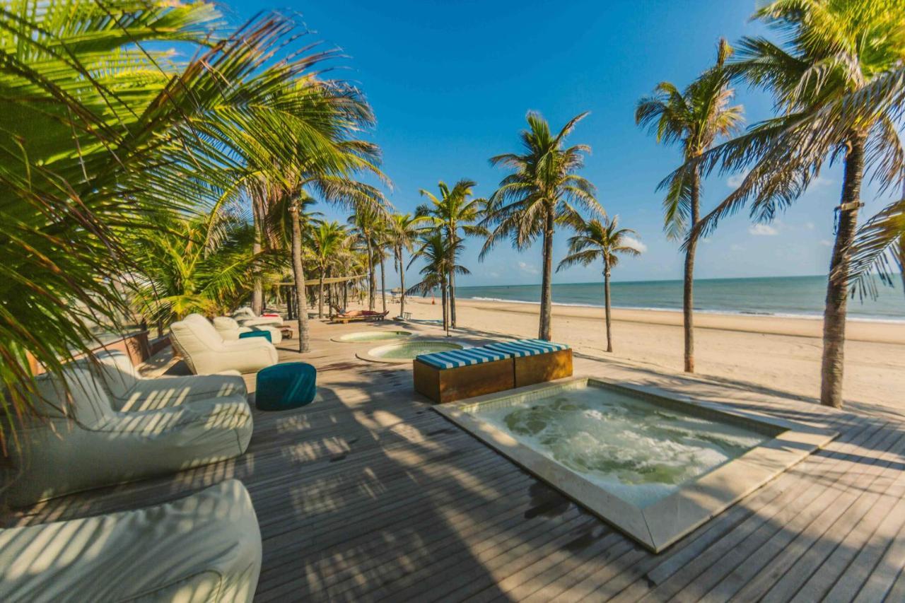 Carmel Cumbuco Resort מראה חיצוני תמונה Beachfront at the resort