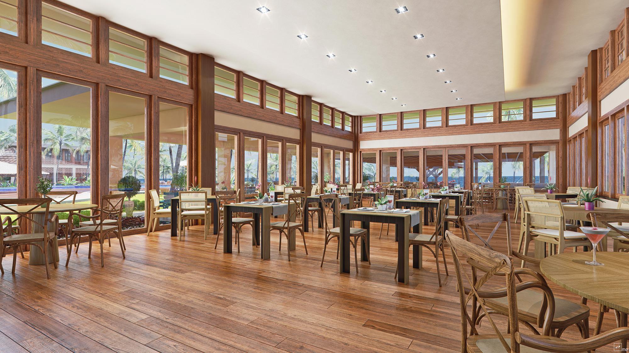 Carmel Cumbuco Resort מראה חיצוני תמונה The restaurant at the resort