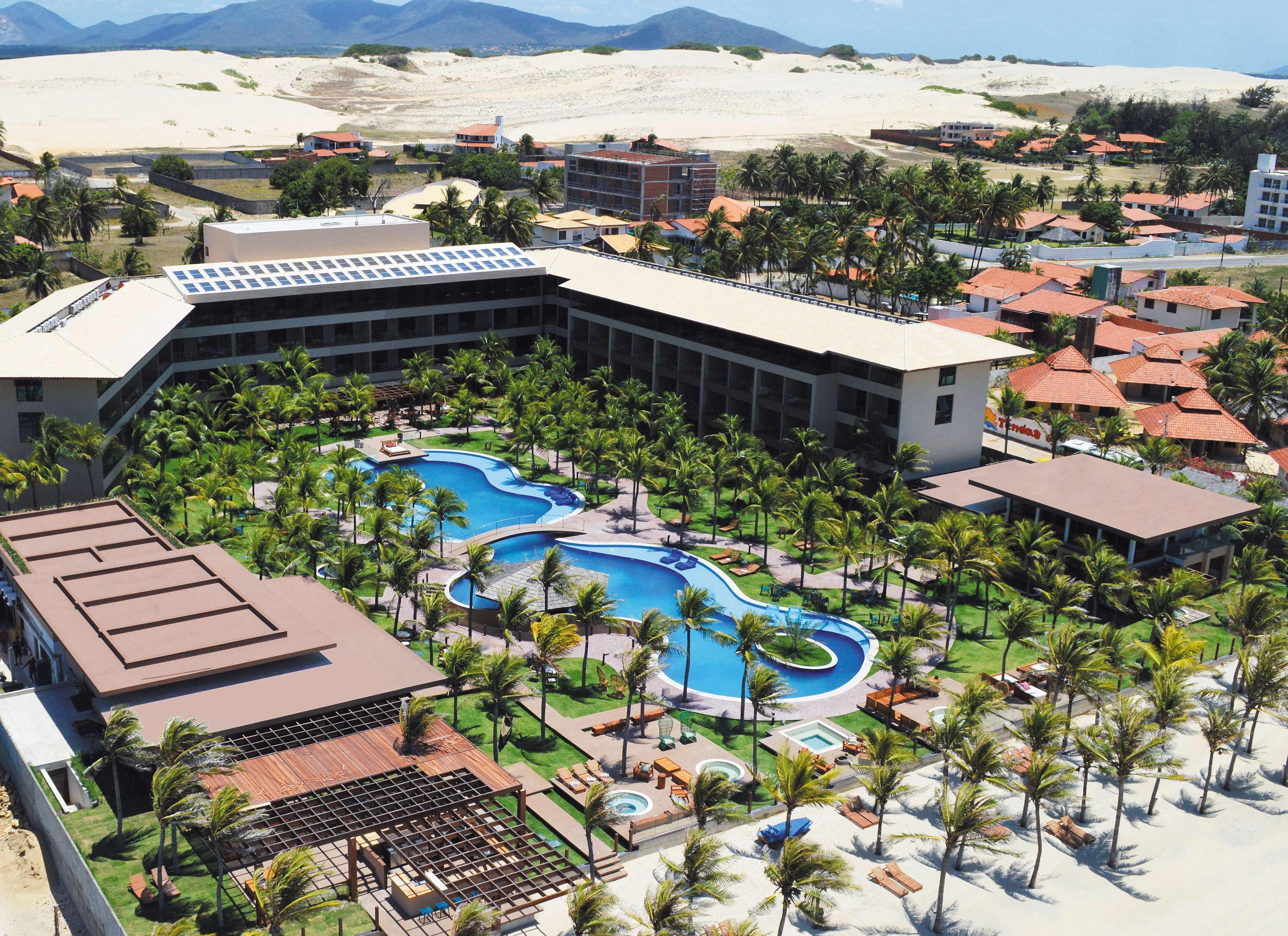 Carmel Cumbuco Resort מראה חיצוני תמונה Aerial view of the resort